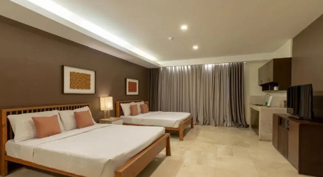 Четырёхместный номер Standard Selah Garden Hotel Manila