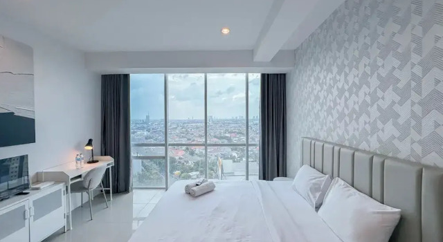 Апартаменты Standard Minimalist Studio (No Kitchen) At The City Square Surabaya Apartment