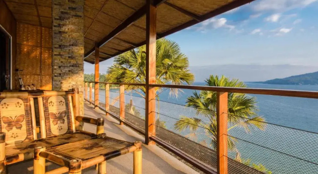 Апартаменты с балконом и с видом на море Villa de Pico Highland Beach Resort