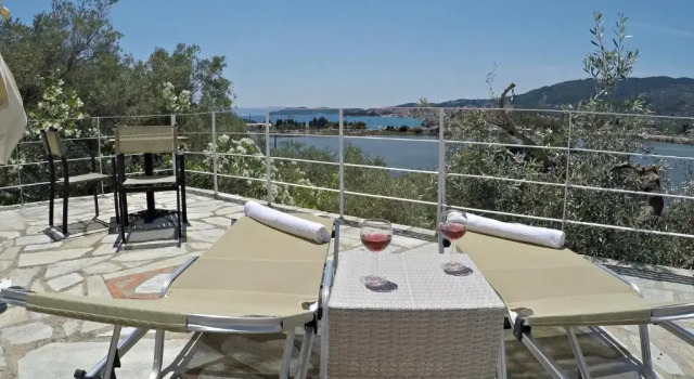 Двухместный номер Superior с видом на море Villa Ariadni