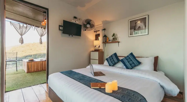 Двухместный коттедж с видом на окрестности Nj homestay