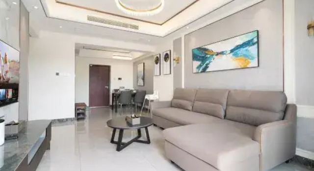 Люкс с 3 комнатами с красивым видом из окна Lai Ka Mei Su Min Su Hotel (Sanya Joy City Sea Travel Duty Free City Branch)