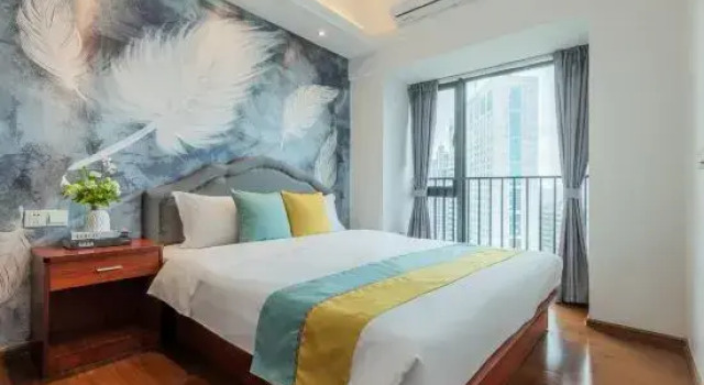 Двухместный люкс с красивым видом из окна TUYU  Apartment