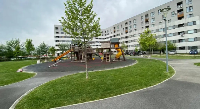 Апартаменты New building with private parking, big balcony and a stunning view