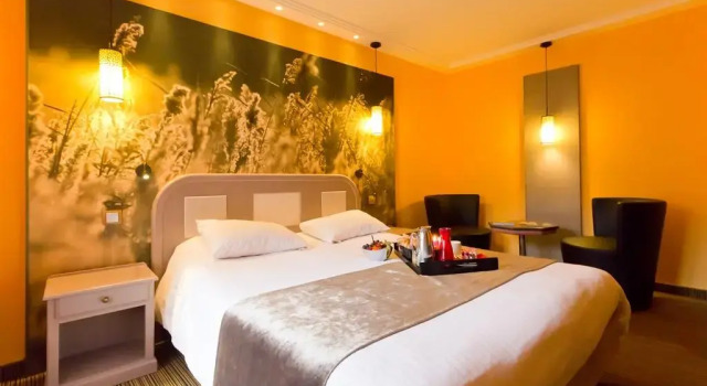 Двухместный номер Superior Logis Hôtel Restaurant Le Fruitier