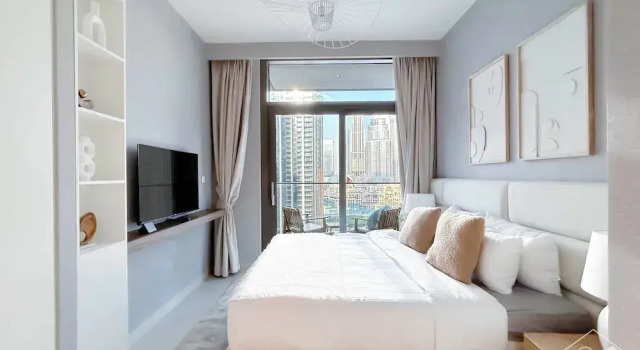 Апартаменты Luxurious 4B Balcony & Views Burjcrown Downtown