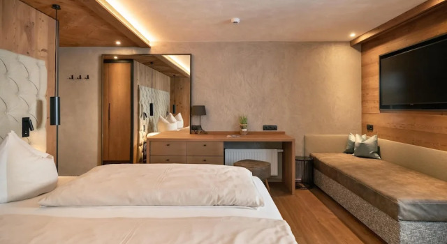 Двухместный номер Superior с балконом SonnenHOF hotel gerlos centrum