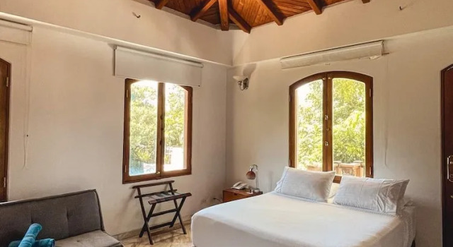 Двухместный полулюкс с балконом Casa Las Palmas Hotel Boutique