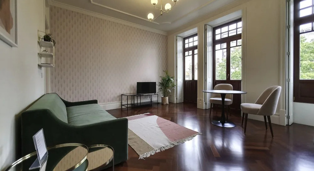 Апартаменты с видом на сад Trindade Premium Apartments