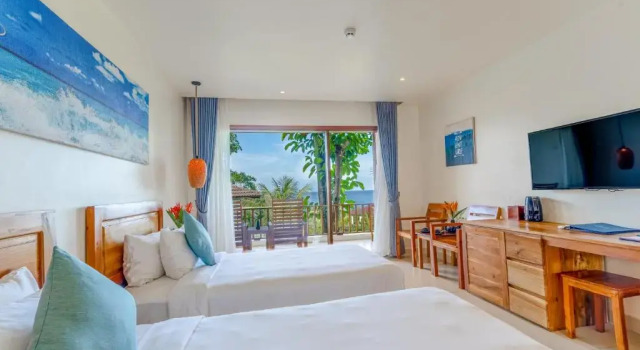 Номер Deluxe с видом на океан Camellia Resort & Spa