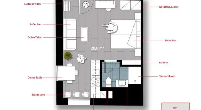 Номер Standard Chios City Inn