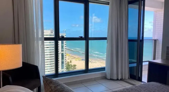 Двухместный номер Standard с балконом HY Apartaments & Hotels-Boa Viagem
