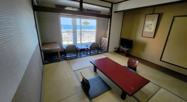 Номер Japanese-Style Casual 8 Tatami Beppu Bay Side Hotel New Tsuruta