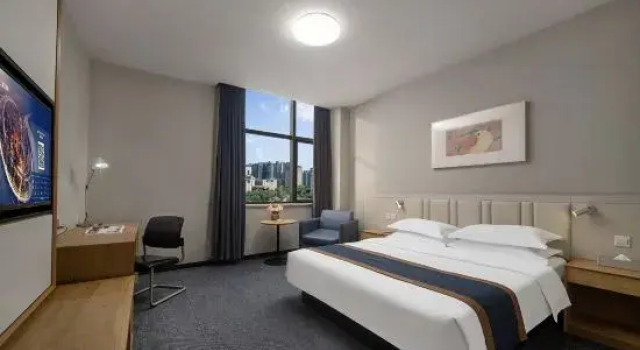 Двухместный люкс Deluxe Jinjiang Inn Zhengzhou International Convention Center