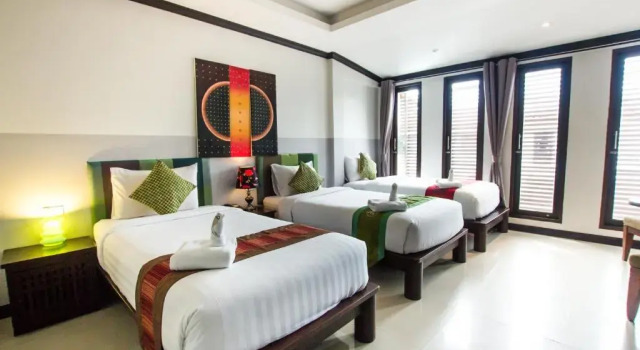 Трёхместный номер Deluxe Queen Boutique Hotel Chaweng