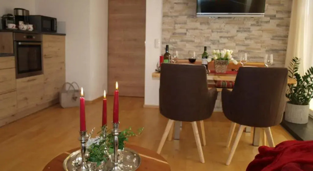 Апартаменты Цокольный этаж Ferienwohnung Alpenblick