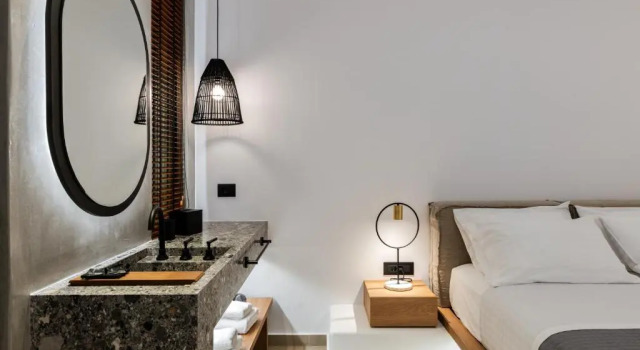 Номер Standard с видом на воду Avra Luxury Suites Mykonos