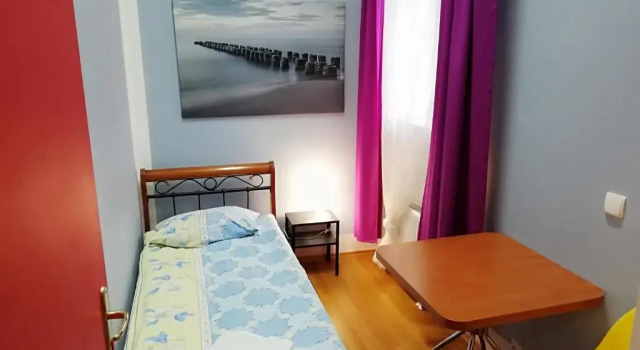Кровать в общем номере Great Polonia Beach & Molo