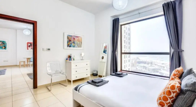 Sea View 1BD apartment in front of The Beach JBR