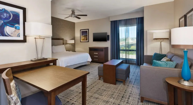 Двухместная студия люкс Homewood Suites by Hilton Pittsburgh Downtown