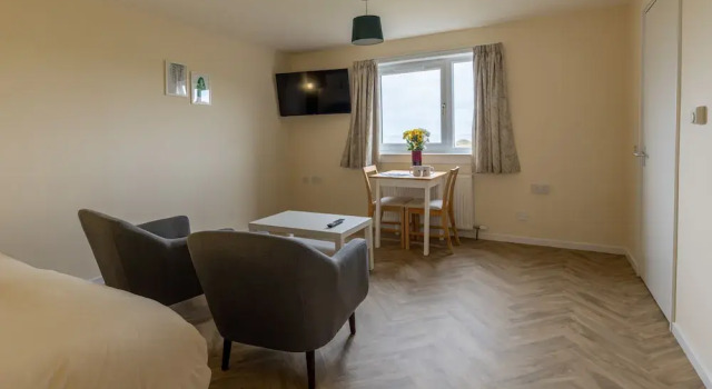 Двухместная студия с видом на море Wick Bay Apartments
