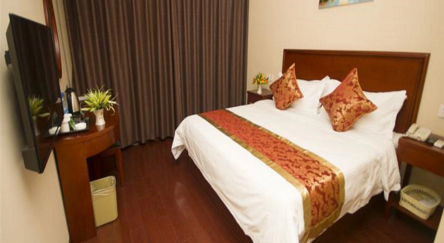 Greentree Inn Huaibei Suixi Sandikou Business Hotel, Varaa Hotelli Huaibei Anhui