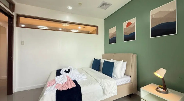 Люкс с 2 комнатами Sapphire Seaview Park Suites, Staycation near MOA Arena and Concert Grounds