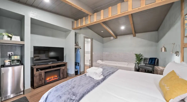 Одноместный люкс Deluxe Blue Jay Lodge