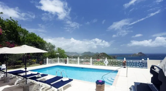 Вилла Brise De Mer 2-bed Villa With Captivating Views Of The Caribbean Sea 2 Bedroom Villa by RedAwning
