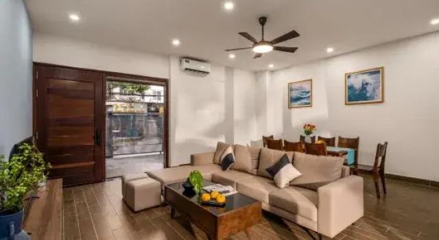 May Villa 4BR private pool, near My Khe beach, Prenota Villa Hotel a Da Nang con parcheggio, Parcheggio
