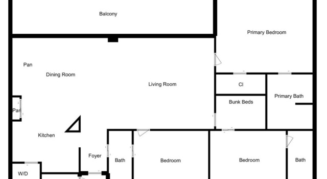 Номер Standard Oceania 807 3 Bedroom Condo by RedAwning