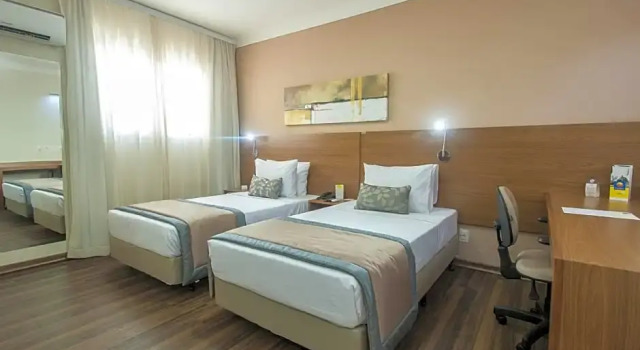Номер Deluxe Comfort Hotel Bauru
