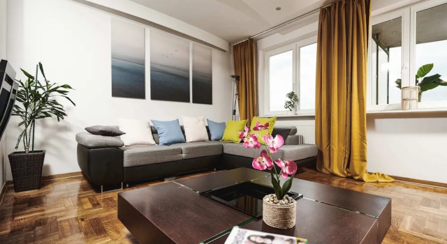 Апартаменты с балконом Lumina lux apartment near Złote Tarasy