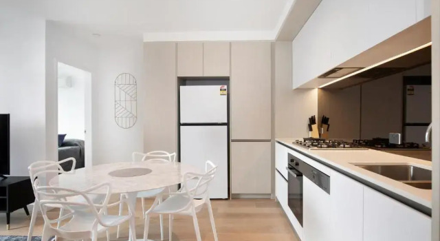 Апартаменты с 2 комнатами с видом на город Orange Stay at Melbourne Quarter