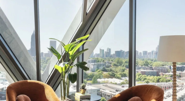 Standard- dobbelt værelse FORTH Hotel Atlanta