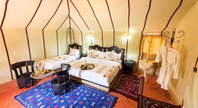 Номер Deluxe Luxury Merzouga Camp