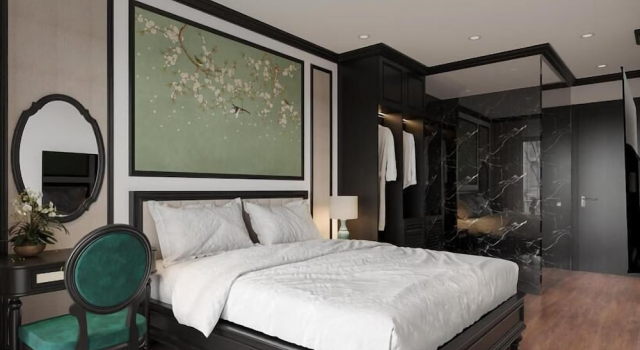 Двухместный номер Deluxe с видом на город Charming Moon Hotel