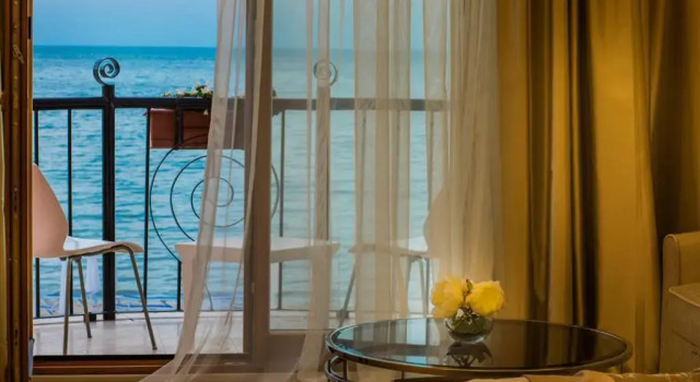 Двухместный номер Deluxe с видом на море Hotel Residence Dune