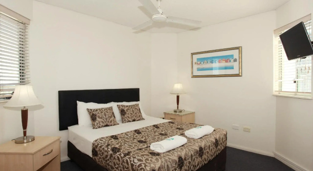 Malibu Apartments, Buchen Sie Ferienwohnung SPA-Hotels in Mooloolaba, in der Nähe von Jachthafen Mooloolaba, SPA