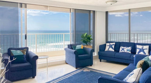 Апартаменты с 3 комнатами Beachside Tower Apartments