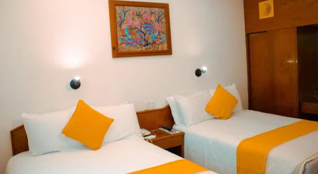 Четырёхместный номер Standard Hotel Oaxaca Real