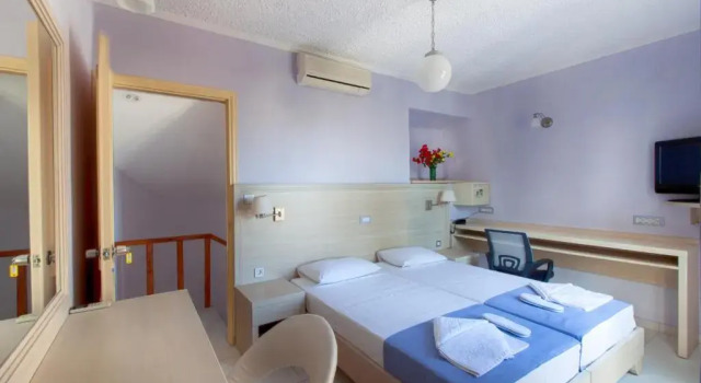 Апартаменты Дуплекс с 2 комнатами с частичным видом на море Giorgis Blue Apartments