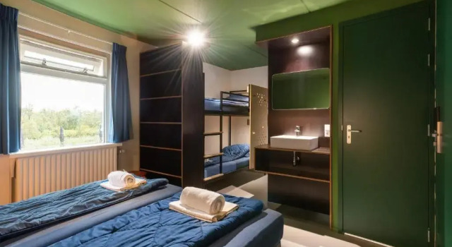 Четырёхместный семейный номер Standard Stayokay Hostel Dordrecht - Nationaal Park De Biesbosch