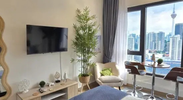 Люкс Seashore Jr Suite with Georgous pool & KLCC view