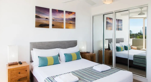 Апартаменты Deluxe c 1 комнатой с балконом Sandcastles Mooloolaba