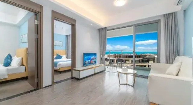 Люкс Economy Jilaideng International Holiday Apartment (Shanwei Poly Jinluwan Branch)