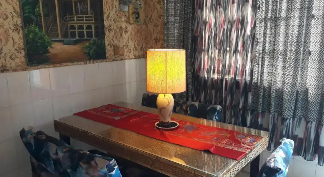 Кровать в общем номере Vannys Peaceful Guesthouse