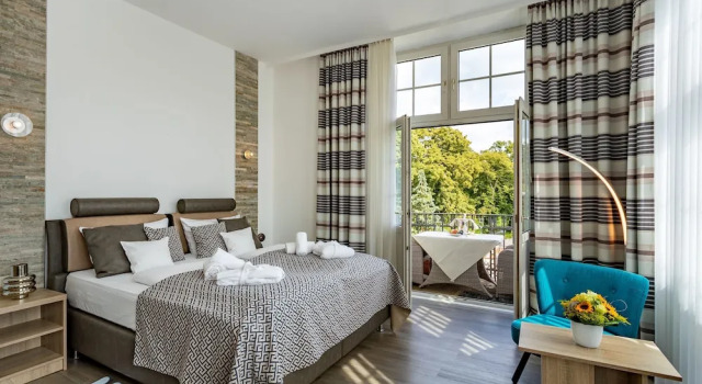 Двухместный номер Comfort c 1 комнатой с балконом Hotel Badehof