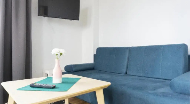 Студия с балконом и с видом на город Sleep4you Apartamenty Centrum