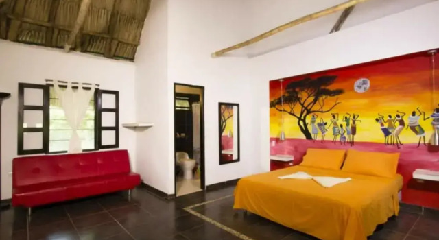 Cabañas Palomino I, Varaa Hotelli Hotellit Guajira uima-altaalla, Uima-allas